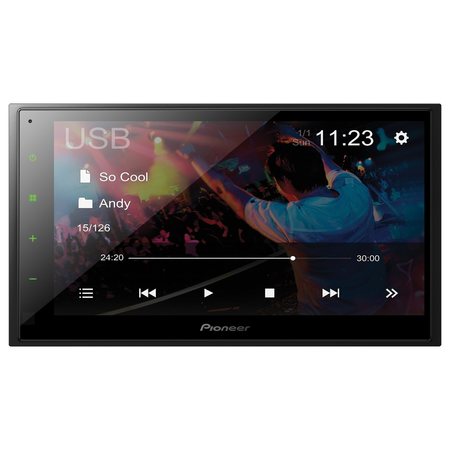 PIONEER DMH-340EX 6.8-Inch Double-DIN Digital Receiver with Bluetooth DMH-340EX